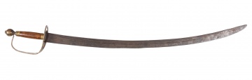  United States Revolutionary War Wagon Wheel Guard Sword
